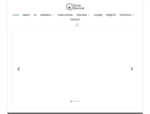 Tablet Screenshot of onandemirel.com